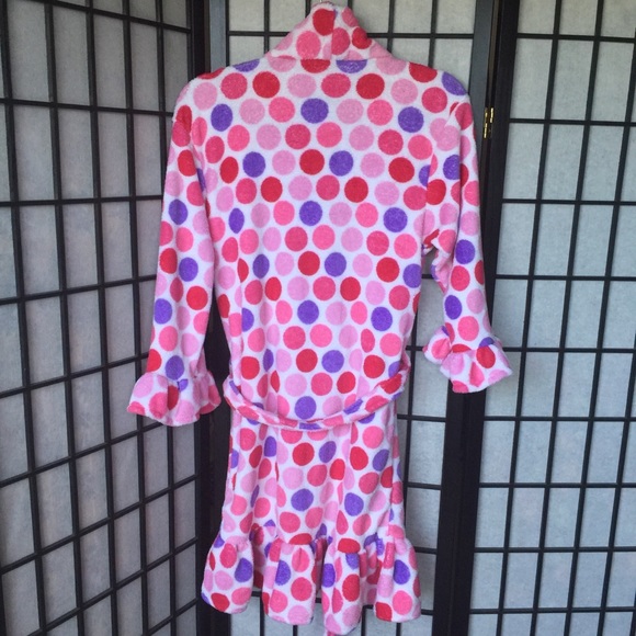 💜 Valentine’s Day Ruffle Robe💗 - Picture 2 of 8